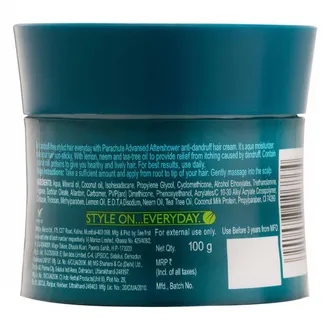 Parachute Advansed After Shower Anti-Dandruff Cream, 100 gm