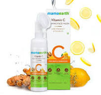 Vitamin C Foaming Face Wash with Vitamin C and Turmeric for Skin Illumination - 150ml