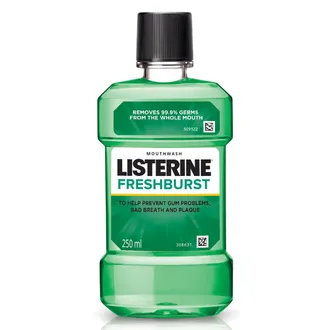  Listerine Freshburst Mouthwash, 250 ml