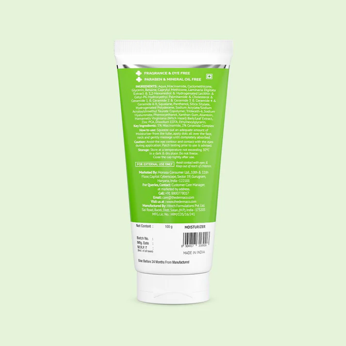 5% Nia-Ceramide Mattifying Moisturizer with 5% Niacinamide & 2% Ceramide - 100g