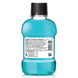 Listerine Cool Mint Mouthwash, 80 ml