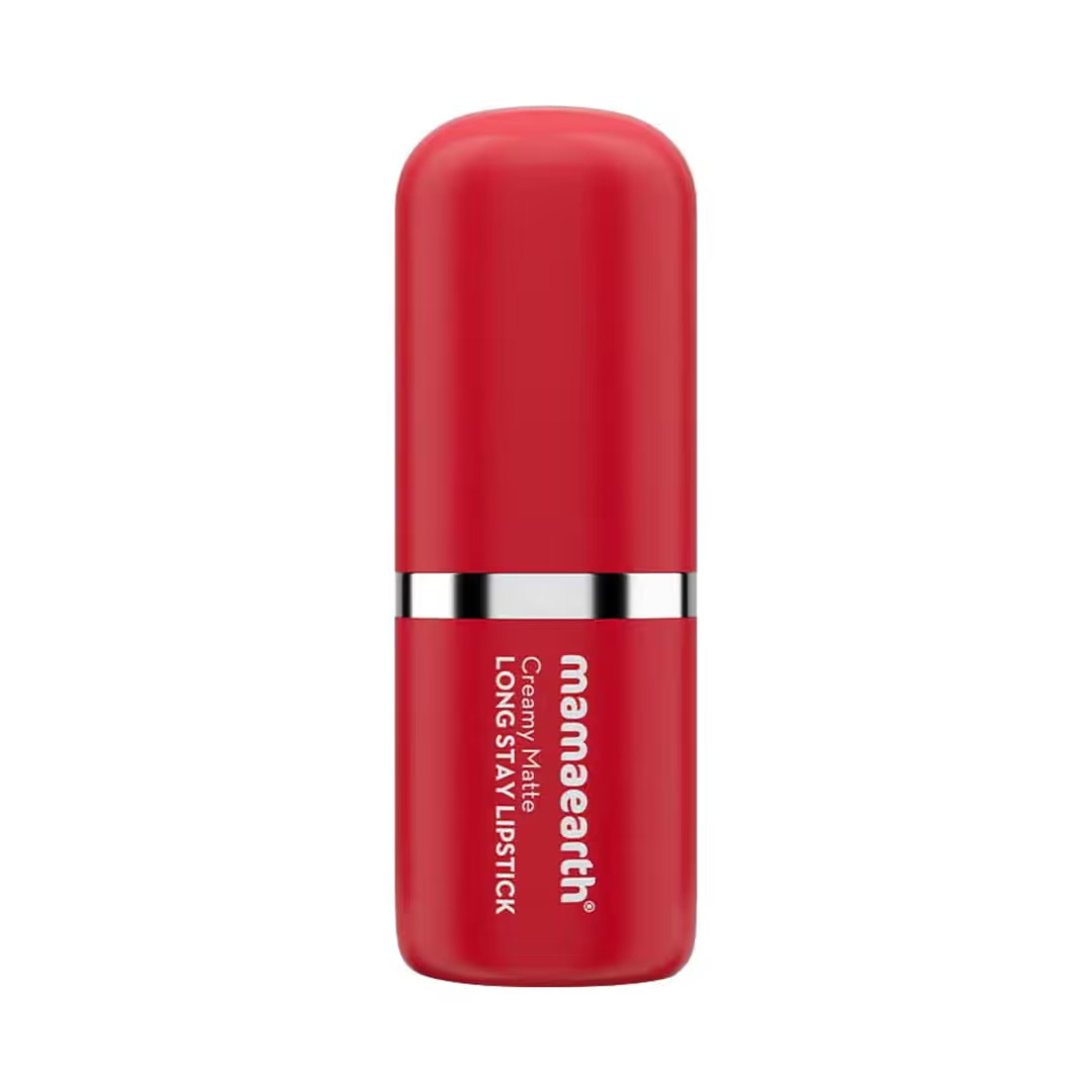 Mamaearth Creamy Matte Long Stay Lipstick - Ruby Crush