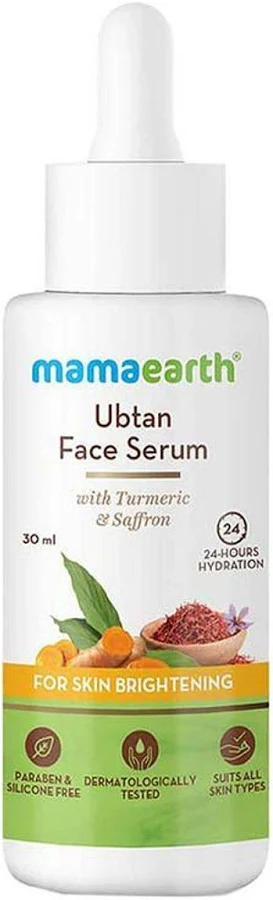 Ubtan Face Serum with Turmeric & Saffron for Skin Brightening – 30 ml