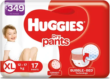 HUGGIES DRY PANTS XL 16'S