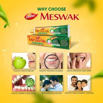 Dabur Meswak Complete Tooth & Gum Care Toothpaste, 200 gm