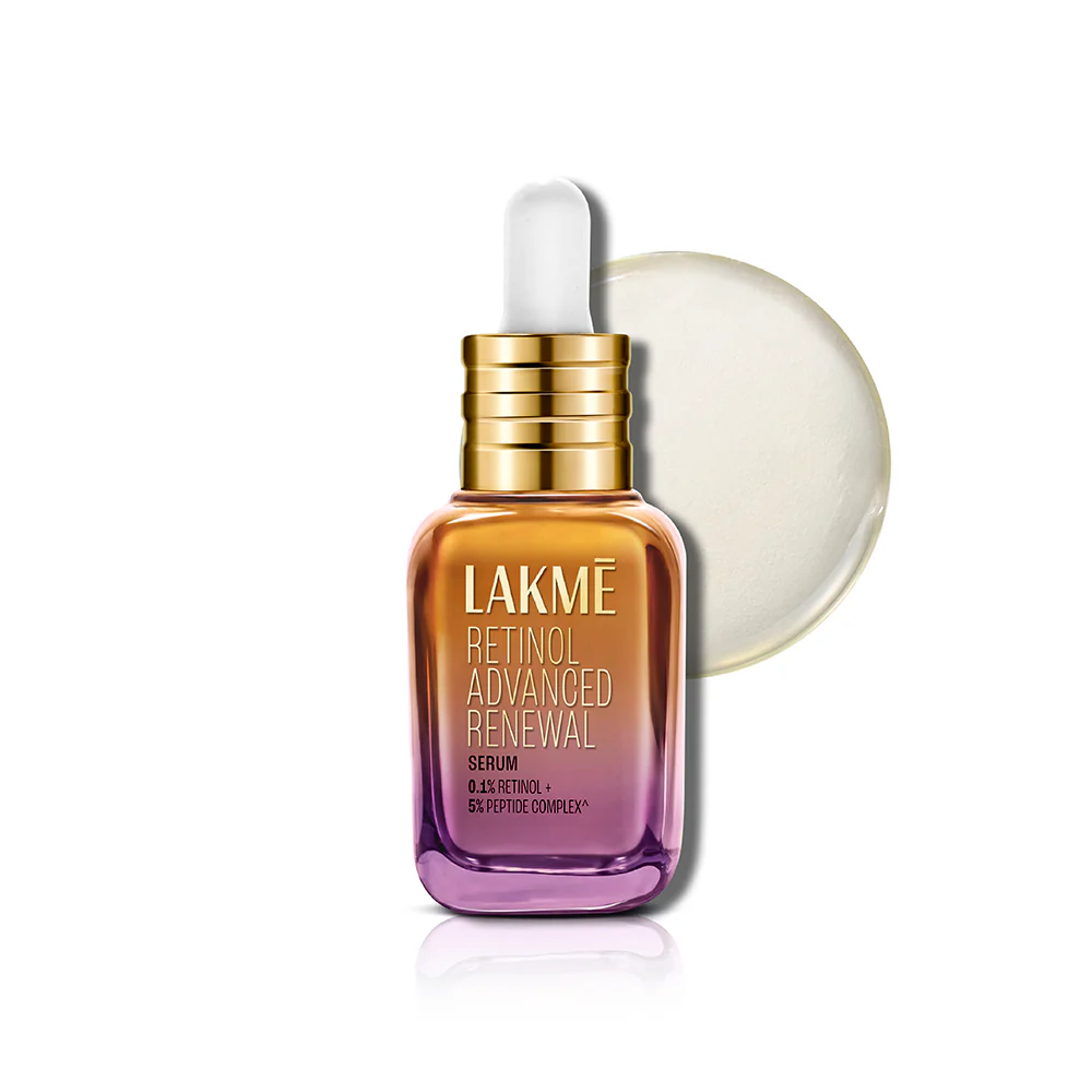Lakme Retinol Advanced Renewal Serum 0.1% Retinol + 5% Peptide Complex 15 ML 