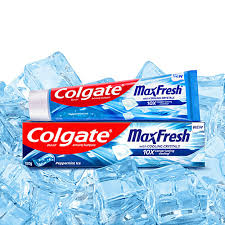 Colgate MaxFresh Cooling Crystals Blue Gel Peppermint Ice