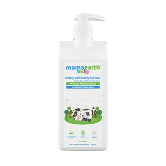 Mamaearth Milky Soft Babies Body Lotion 0+ Years, 400 ml