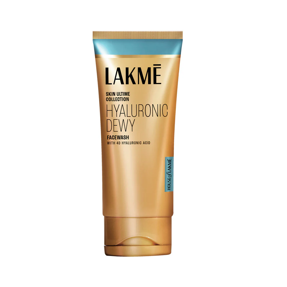 lakme hyaluronic dewy face wash