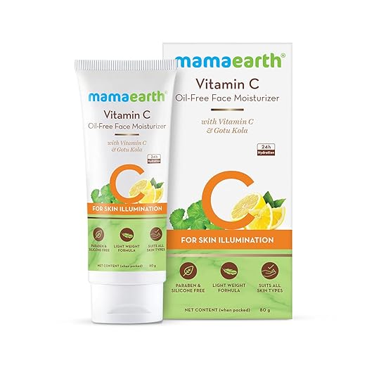Vitamin C Oil-Free Moisturizer For Face with Vitamin C and Gotu Kola for Skin Illumination - 50 g