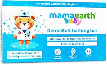 Baby DermaSoft Bathing Bar - 75 g