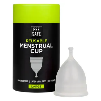  Pee Safe Reusable Menstrual Cup Large, 1 Count