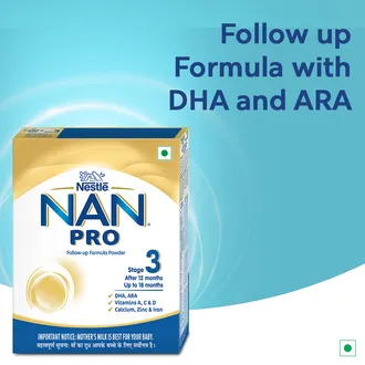 Nestlé NAN PRO 3 Follow-Up Formula-Powder After 12 months, Up to 18 months