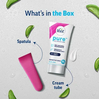  Veet Hair Removal Cream for Sensitive Skin, 25 gm