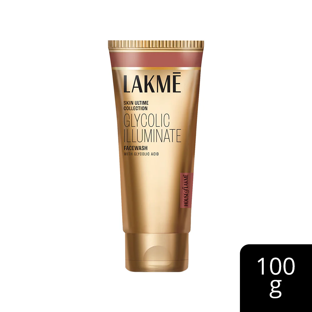 lakme glycolic illuminate face wash