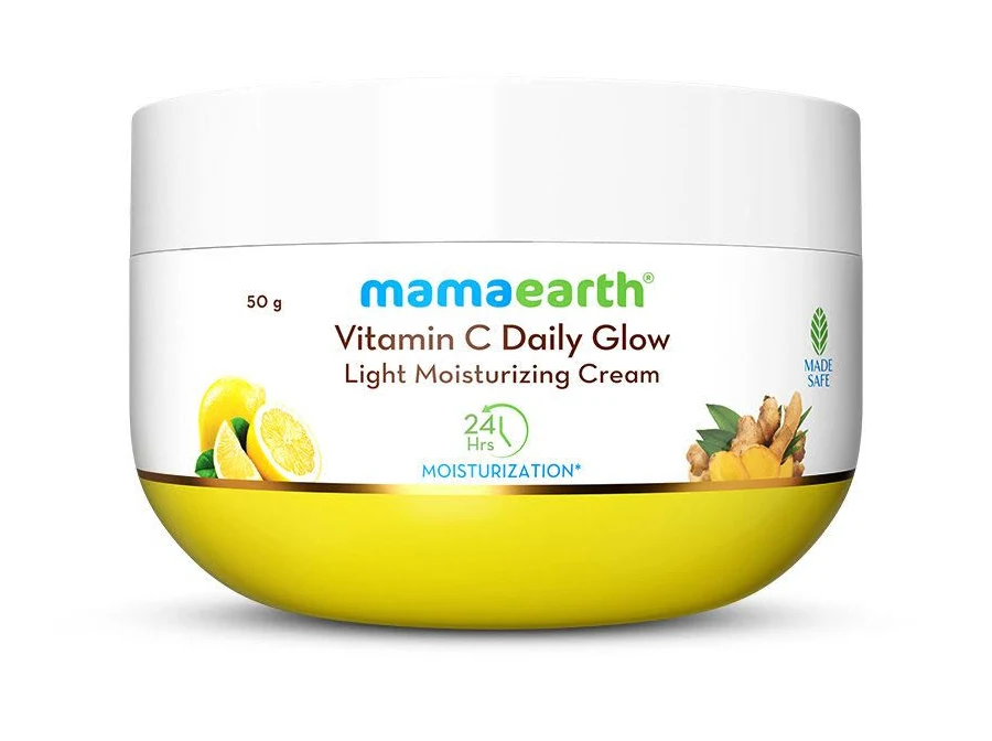 Vitamin C Daily Glow Light Moisturizing Cream with Turmeric & Vitamin C for Skin Brightening - 50 g