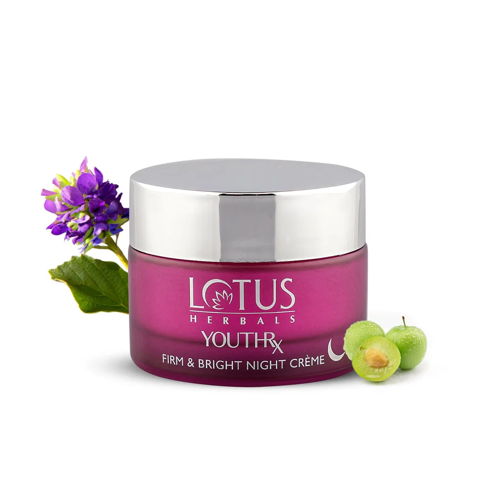 Lotus YouthRx firm & bright night crème