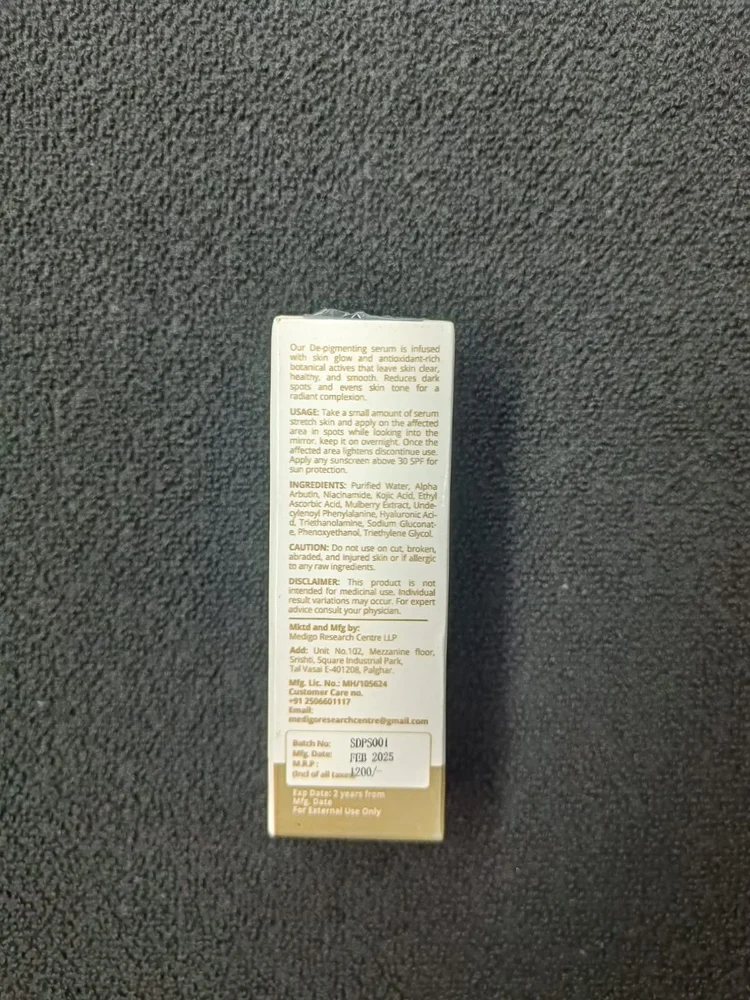 Saveth De Pigmentation Serum, 50 ml
