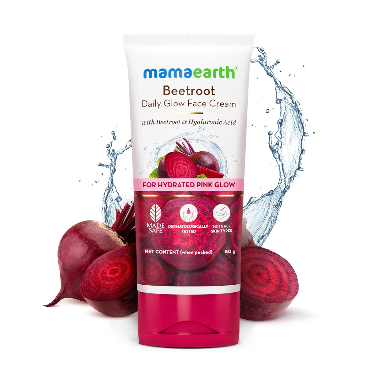 Beetroot Daily Glow Face Cream With Beetroot & Hyaluronic Acid - 80 gm 