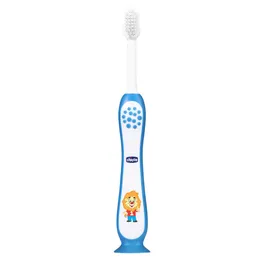  Chicco Blue Toothbrush for 3-8 Year Kids, 1 Count