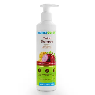  Mamaearth Onion Shampoo with Onion & Plant Keratin, 250 ml