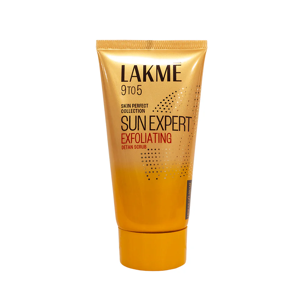 lakme 9 to 5 sunexpert exfoliating detan  scrub 50g