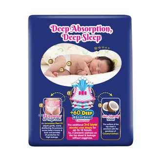 MamyPoko Extra Absorb Diaper Pants Medium, 6 Count