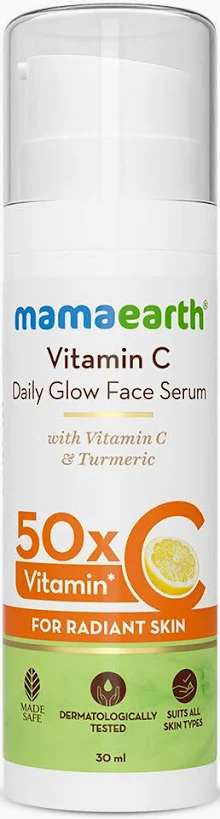 Vitamin C Daily Glow Face Serum With Vitamin C & Turmeric for Radiant Skin - 30 ml