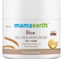 Rice Gel Face Moisturizer With Rice Water & Niacinamide for Glass Skin - 100 ml