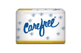 Carefree Sanitary Pads Regular, 10 Count