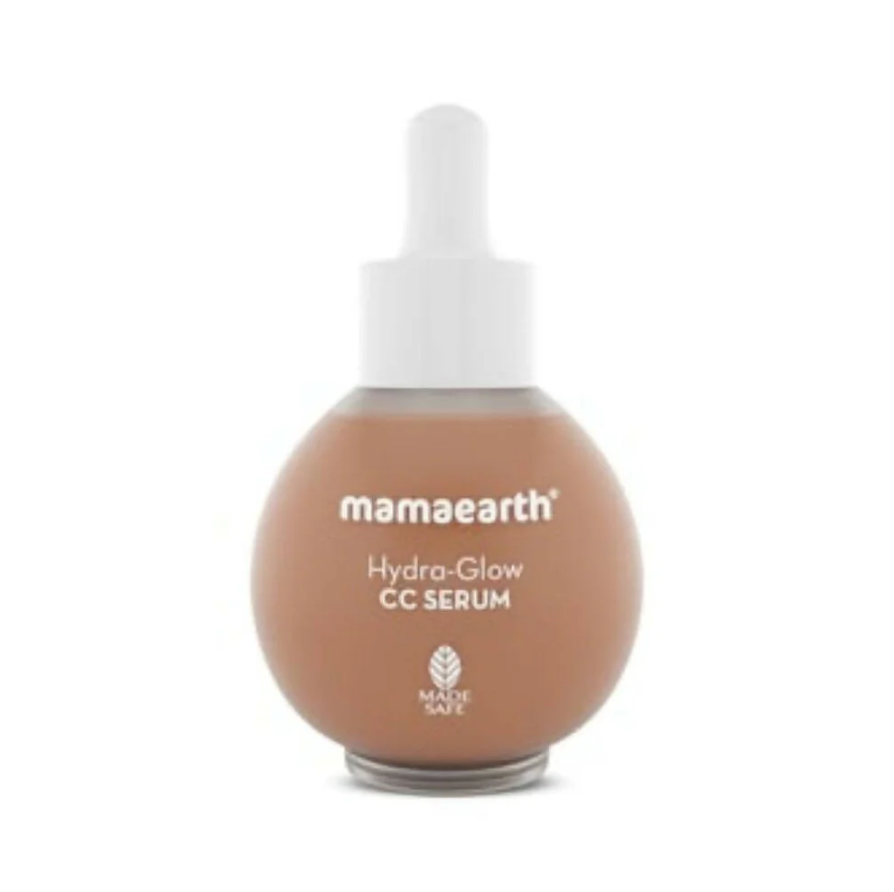 Mamaearth Hydra-Glow CC Serum with Vitamin C & Hyaluronic Acid - Honey - 30 ml