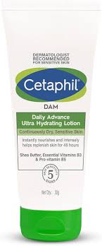 Cetaphil DAM Daily Advance Ultra Hydrating Lotion 30 gm 