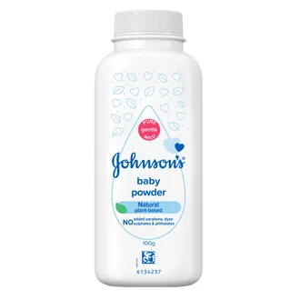 Johnson's Baby Natural Plant Based Powder, 100 gm
