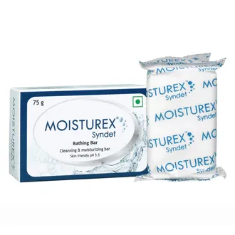 Moisturex Syndet Bathing Bar, 75 gm