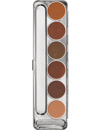 dermacolour camouflage creme palette 6 colours