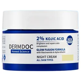 Dermdoc 2% Kojic Acid Bright Skin Night Cream, 25 gm