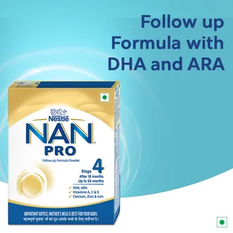 Nestlé NAN PRO 4 Follow-Up Formula Powder After 18 months, Up to 24 months