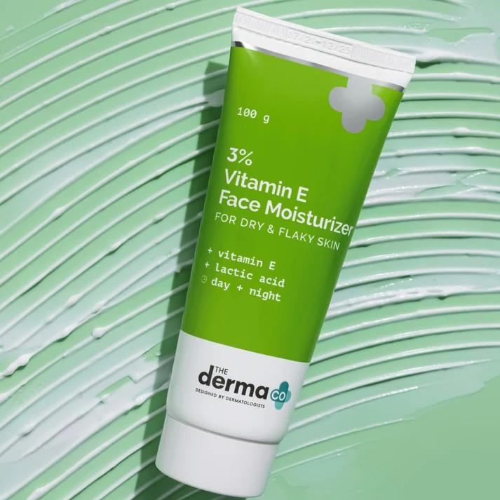 3% Vitamin E Face Moisturizer With Vitamin E & Lactic Acid - 100g