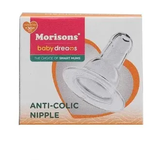 Morrison Wide Mouth Anti Colic Nipple Medium for 6M+, 1 Count
