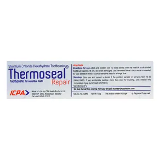 Thermoseal Toothpaste 100 gm