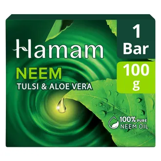  Hamam Neem Tulsi & Aloevera Soap 100 gm