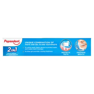 Pepsodent 2 in 1 Germ Fighting Formula Toothpaste, 150 gm